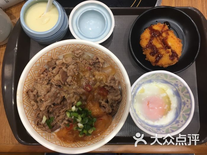 食其家温泉蛋牛丼饭图片 - 第3张