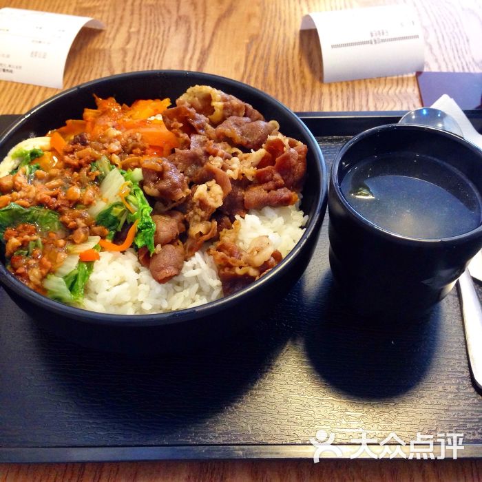 韩国泡菜肥牛饭