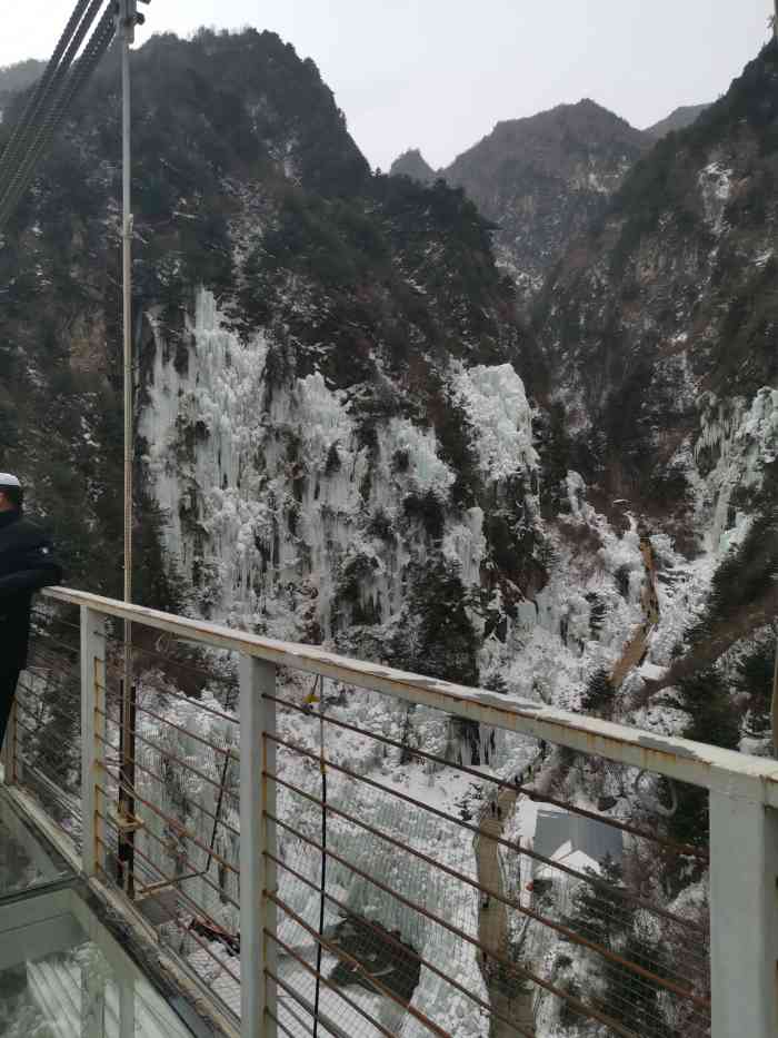 大墩峡景区-"从上山到下山3个小时,门票一人40元,玻.