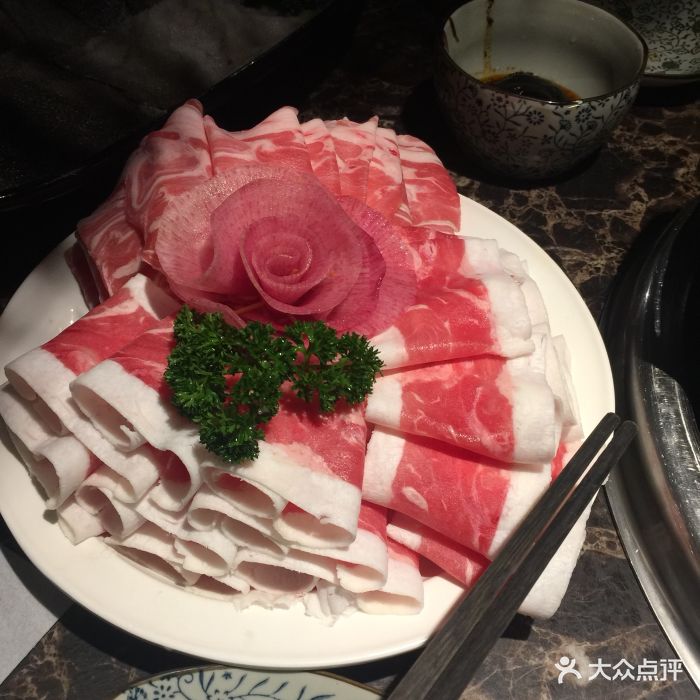 宽窄巷子火锅(奥体店)肉类拼盘图片 - 第4643张