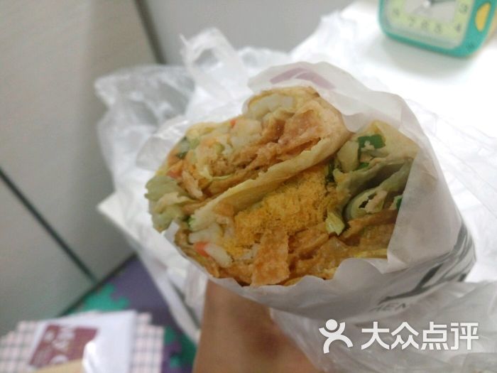 肉松煎饼果子