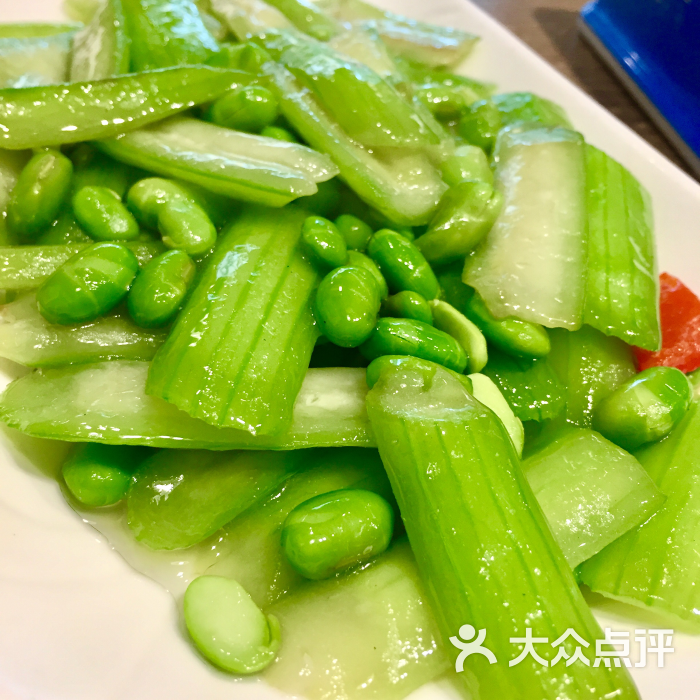 虾来来餐厅(广化店)丝瓜毛豆图片 - 第575张