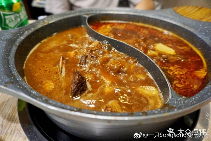 就这儿吃浓香牛肉火锅(银河大街店)双拼牛肉火锅图片 第200张