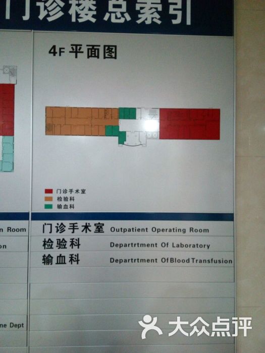 首都儿科研究所附属儿童医院四层平面图图片 - 第6张