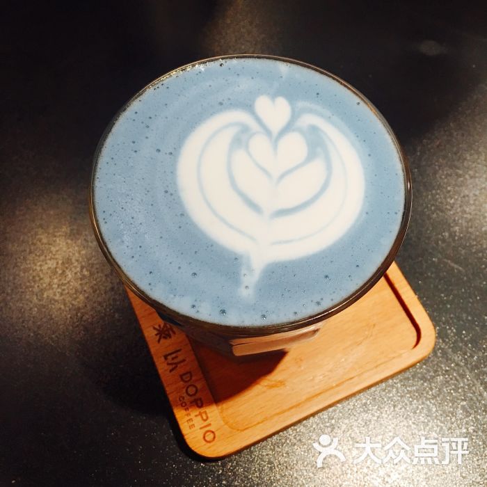 乘以咖啡doppio coffee蓝丝绒拿铁图片 - 第4张