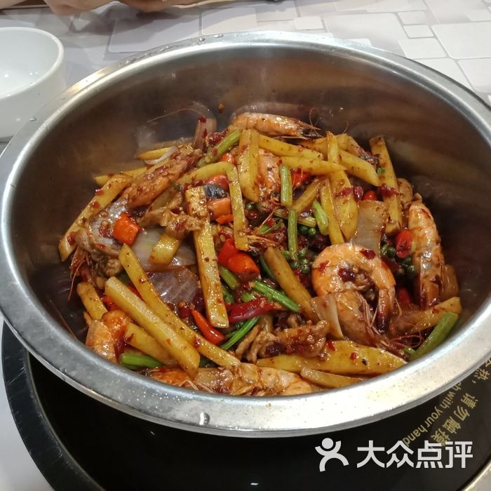 牛肉爆大虾