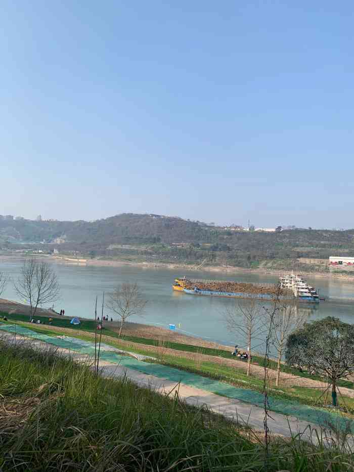 巴滨路湿地公园-"晚饭后去的,沿着九滨路,南滨路,巴滨