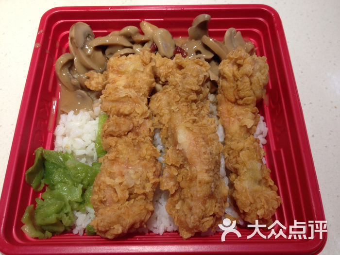 肯德基(杭州朝晖店)蘑菇鸡柳饭图片 第2张
