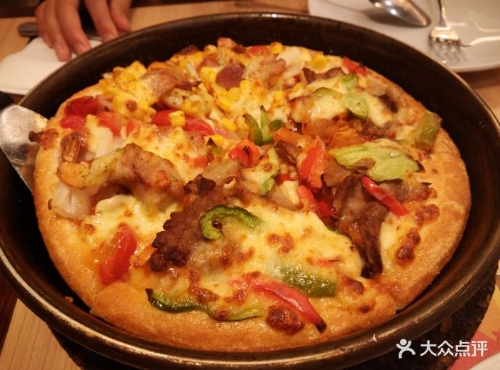 必胜客(东城汇店)培根虾牛肉双拼披萨图片 第1290张