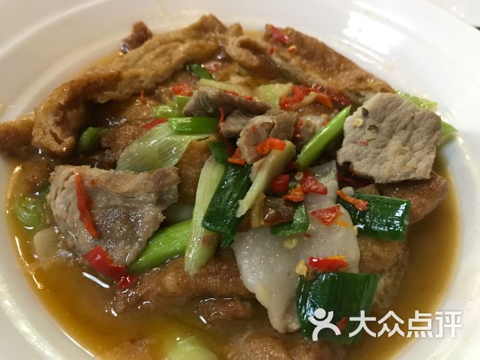 乡村小厨(亚运村店)油豆腐焖土猪肉图片 第8张