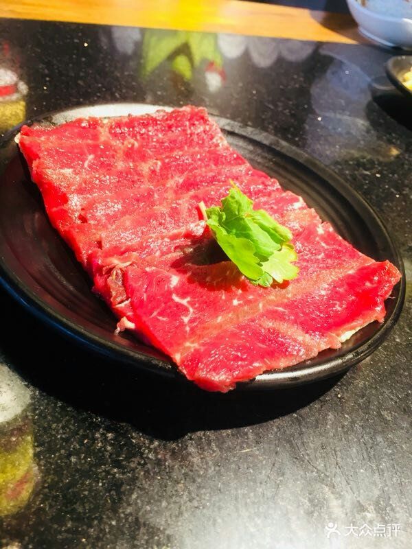 蜀九味牛排火锅九味大刀牛肉图片 第2张