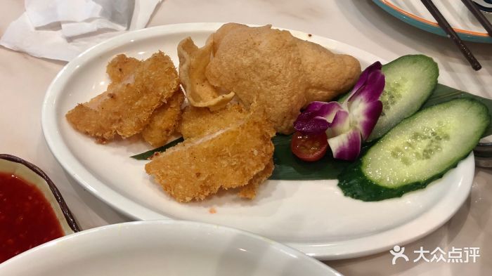 星打泰东印尼融合名字(万达店)费城手打鲜虾饼美食南亚图片美食图片