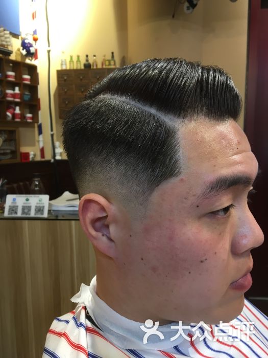 cultura barber shop传统油头理发店--发型秀图片