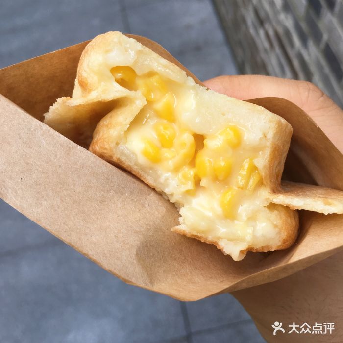 玉米芝士车轮饼