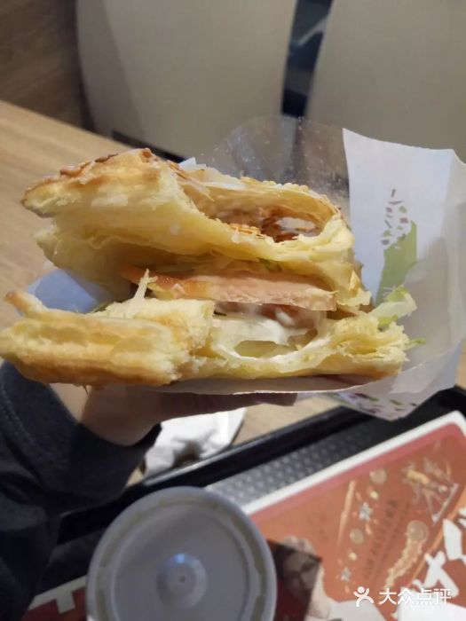 培根蛋法风烧饼