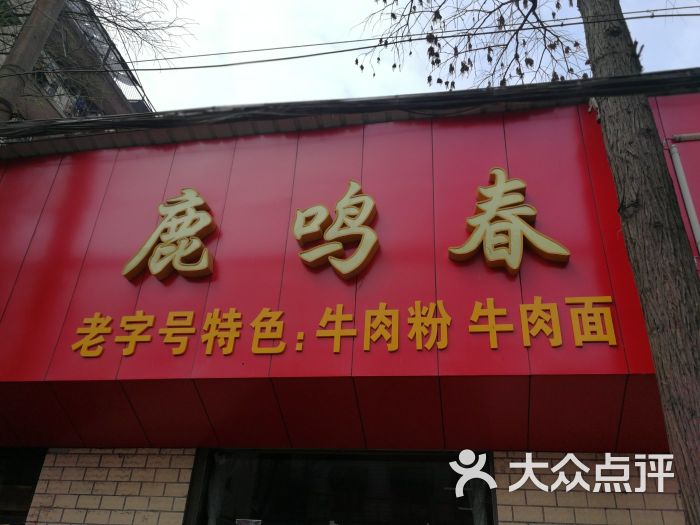 鹿鸣春牛肉面(青山总店-图片-武汉美食-大众点评网