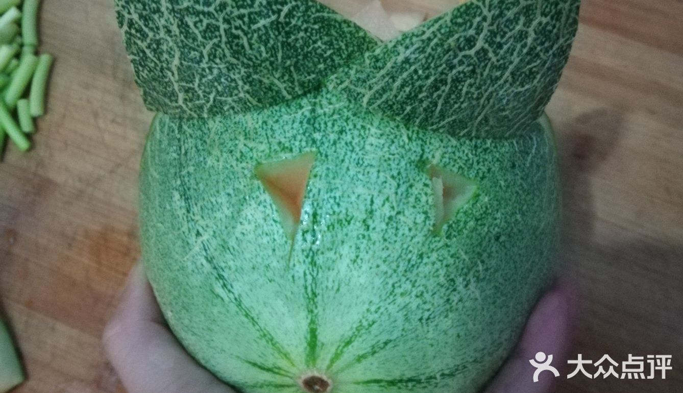 动物造型的哈密瓜,让孩子也喜欢吃!