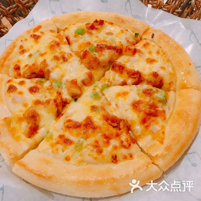 新奥尔良烤鸡披萨