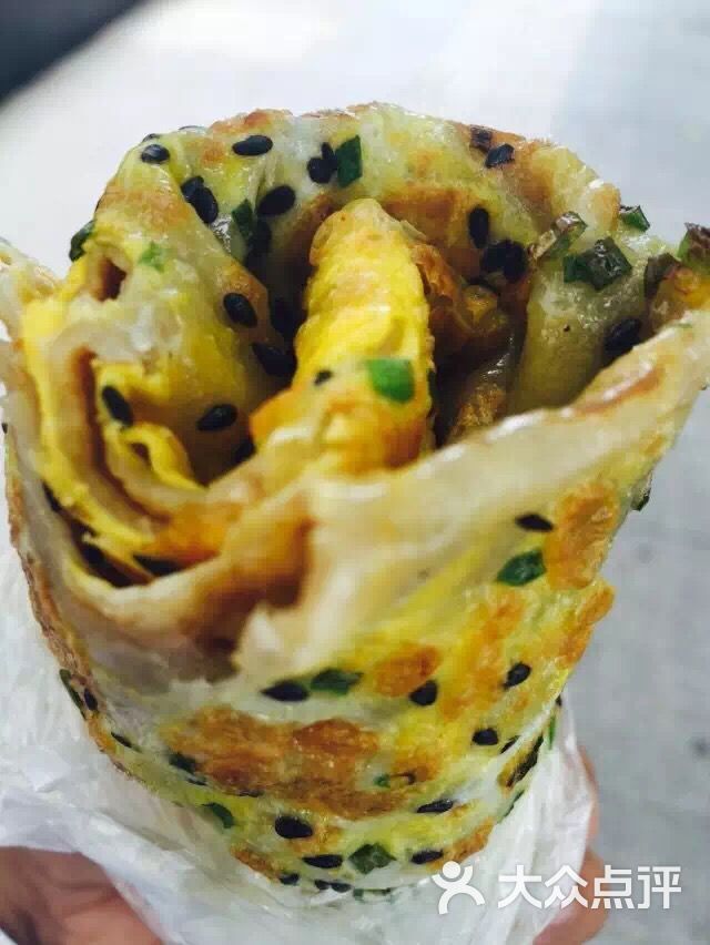 老阿姨鸡蛋饼图片 - 第3张