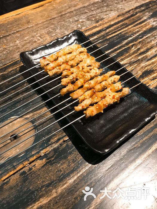 牧野石歌烤串猪肉小串图片 - 第11张