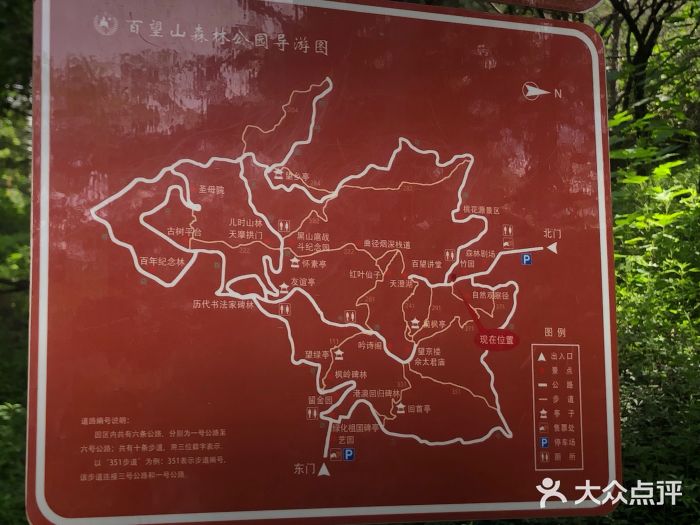 百望山森林公园图片