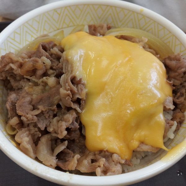 奶香芝士牛丼$