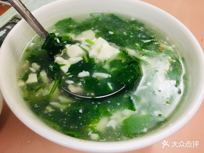 荠菜豆腐汤