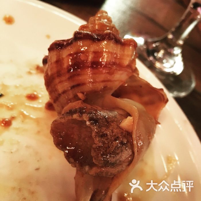 侯斯顿主题餐吧(常州江南环球港店-辣清酒煮海螺图片-常州美食-大众