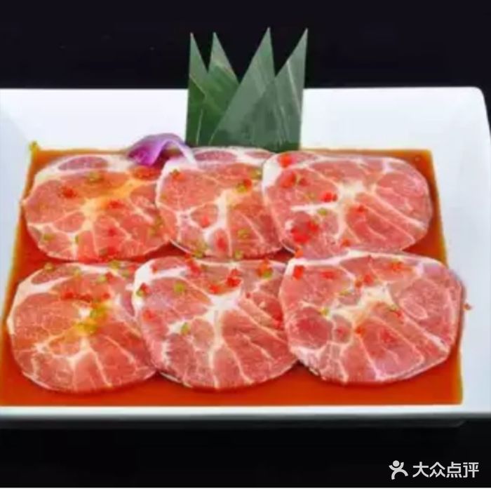 炙城烤肉(莲花国际广场店)调味猪梅肉图片