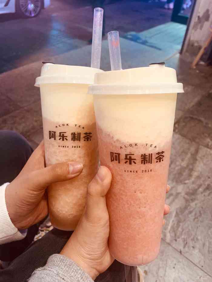 阿乐制茶(桂林路店)-"奶茶很好喝点了一杯黑糖波波茶料很足,.