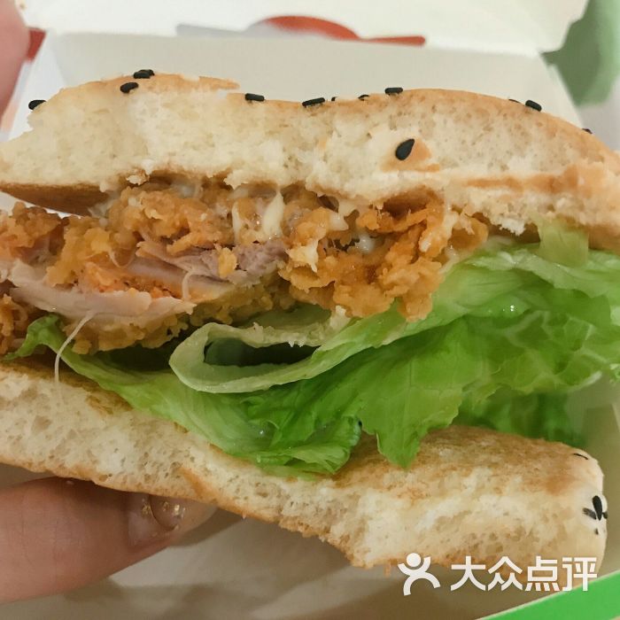 德克士(学府店)超级鸡腿堡图片 - 第2张