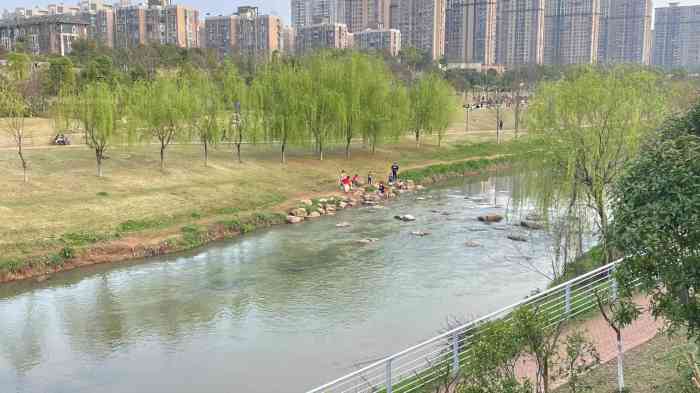 圭塘河岸-"圭塘河的下游比上游治理得好太多了,不知道.