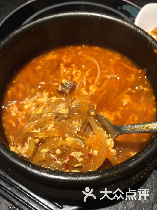 钛牛烤肉(丹尼斯七天地店)辣牛肉粉丝汤图片 - 第5张