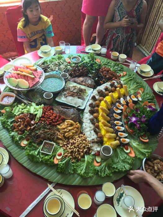 傣家香傣味·孔雀宴·手抓饭-图片-大理市美食-大众