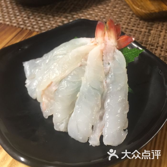 玻璃虾刺身