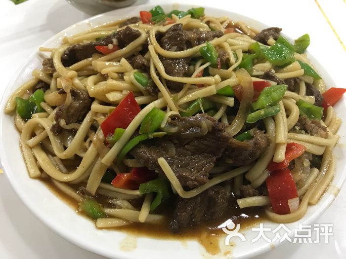 过油肉炒面