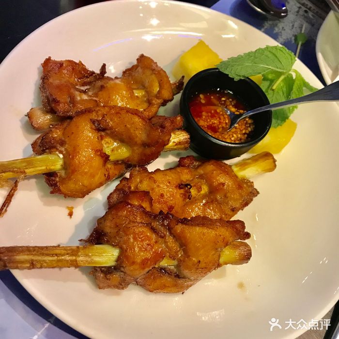 simply thai天泰(合生汇店)-香茅鸡肉串图片-上海美食-大众点评网