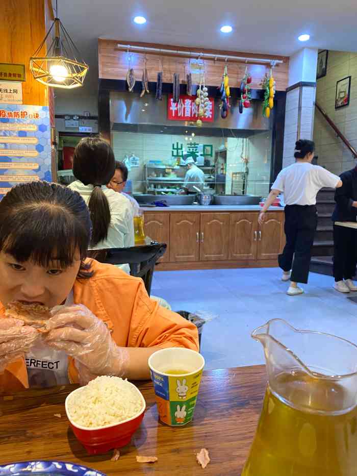 食客狼汉餐(新华街店)-"不知道为什么,在长城路那边的店两块排骨算.