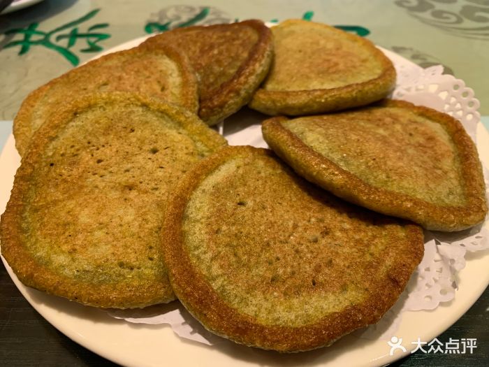 清真·伊然轩青海特色美食青稞饼图片