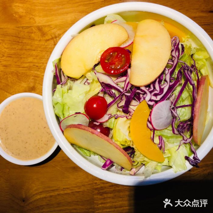 胖哥俩肉蟹煲(来福士店)蔬菜沙拉图片