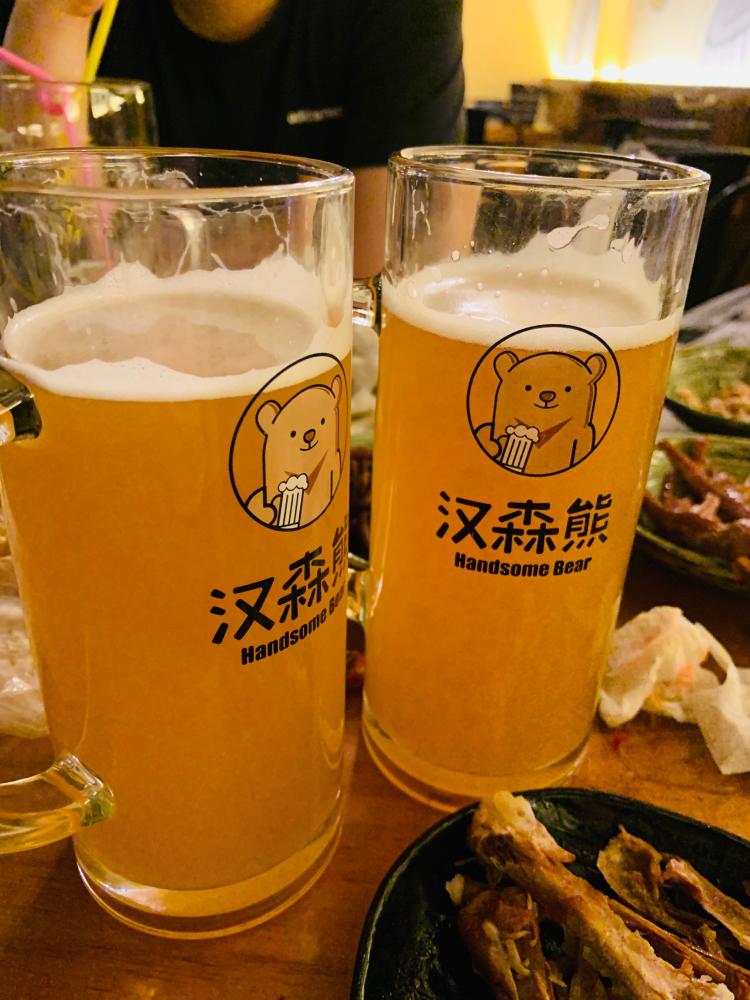 汉森熊啤酒屋(大港新区店)-"啤酒超级好喝的,花甲龙虾