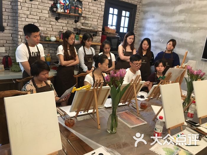 又艺术工作室/yo art space(油画素描彩铅水彩)上门服务团建活动图片