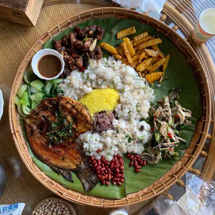 傣味轩民族风味餐厅-"第一次吃傣族手抓饭,完全超出了
