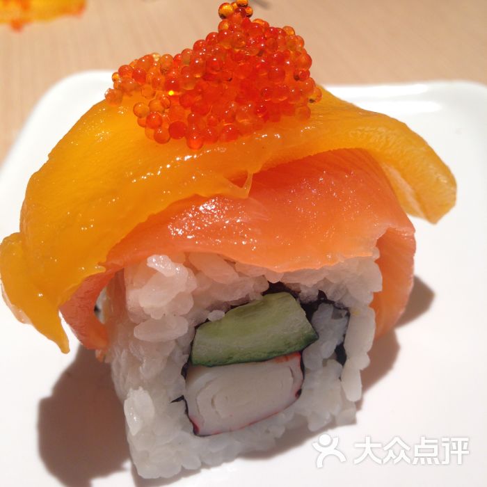 香芒三文鱼卷