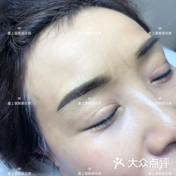 墨上半永久纹绣眉眼唇设计