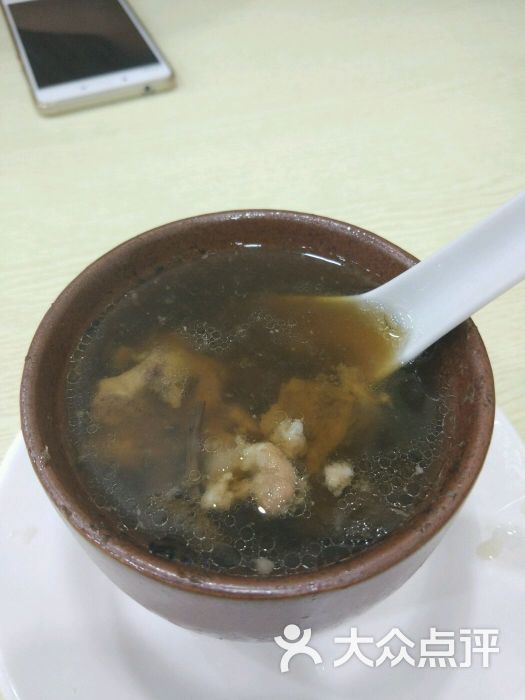 沙县小吃茶树菇排骨汤图片 - 第1张