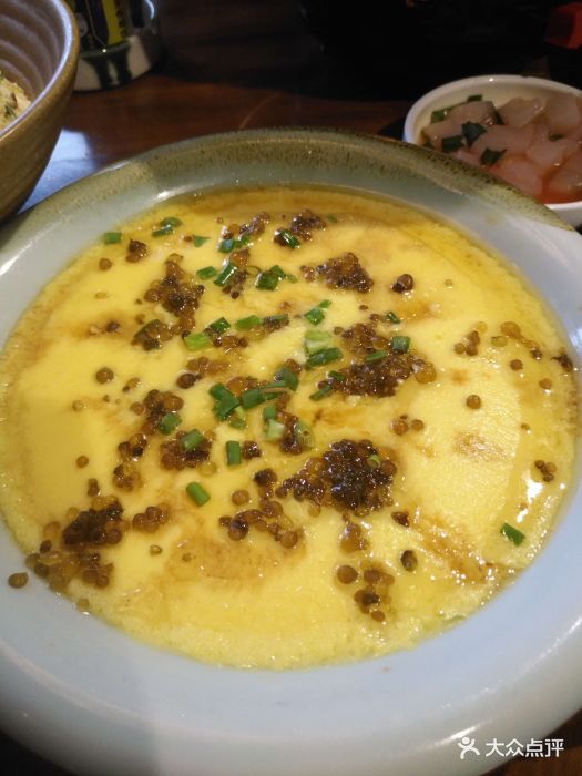 葛仙米蒸鸡蛋