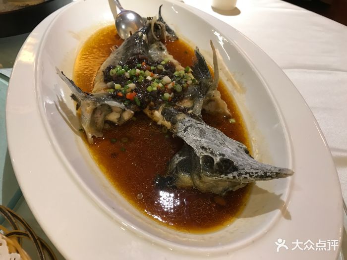 万龙洲海鲜大酒楼(安定门店)豆豉蒸鲟龙鱼图片 第398张