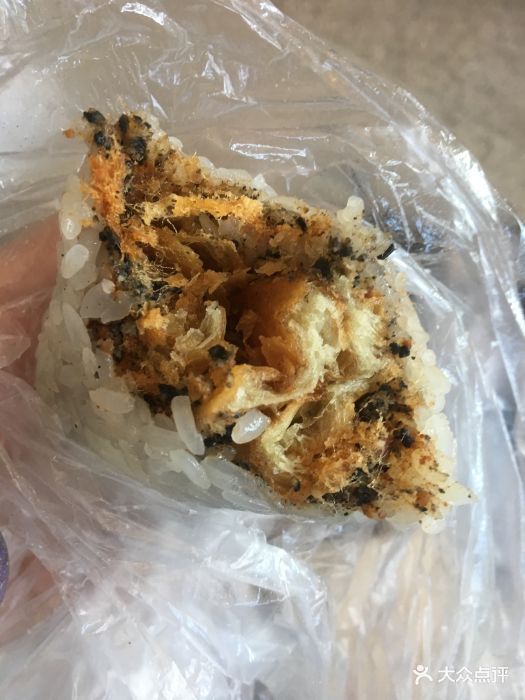 徐氏糯米包油条-肉松味糯米包油条图片-武汉美食-大众