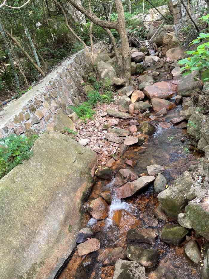 安徽大龙山乌龙溪景区-"景色非常漂亮,空气清新,里面.